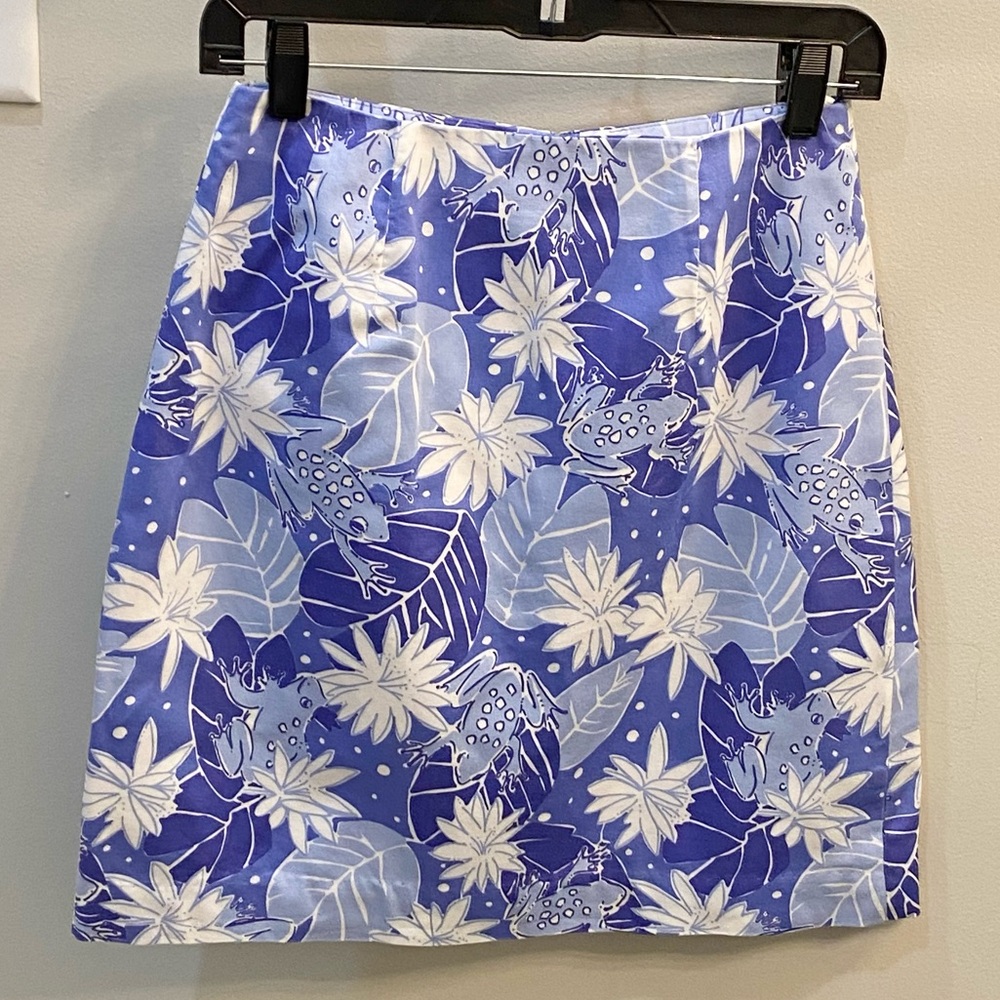 Lilly Pulitzer Vintage Simple Skirt Prince Charming 2 Frogs